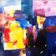 Luigi Marotti, "Colori della città", Olio su tela, h. cm. 100x100, anno 2020, autentica autore